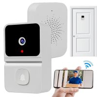 ✕☞ﺴ Wireless WiFi Outdoor Doorbell HD Camera Security Door Bell Voice Change Night Vision Video Intercom Home Monitor Door Camera