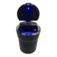 ☜☎ Car Cigarette Holder Ashtray Portable Smokeless Auto Ashtray With Lid Mini Car Ash Tray For Travel Cup Holder Home Car Office