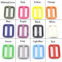 10 Pcs/lot 10 Mm/15 Mm/20 Mm/25 Mm Plastik Tri-Meluncur Slider Adjustable gesper untuk Ransel Tali Tas Anjing Kerah Diy Accessoy