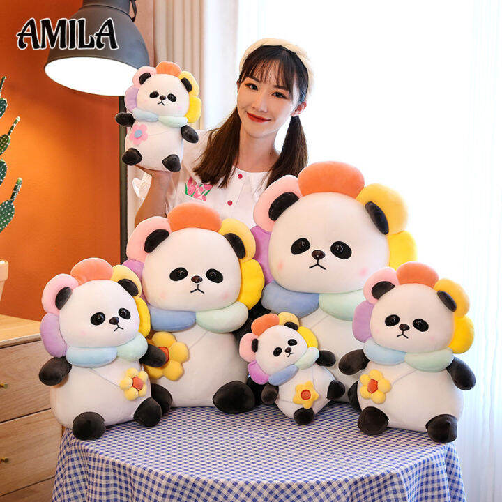 ตุ๊กตาแพนด้ายักษ์จำลองตุ๊กตาของเล่นตุ๊กตาแพนด้าสุดสร้างสรรค์-amila-เครื่องจับสิ่งของตุ๊กตาของขวัญวันวาเลนไทน์สำหรับเด็ก