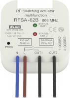 สินค้า *พร้อมส่ง*  RFSA-62B/230V | Switch unit, 2-channels