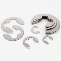 ✕△ 10/50/100pcs M1.2-M16 GB896 DIN6799 A2 304 Stainless Steel Shaft Bearing Retaining Ring Washer Snap Collar E Type Clip Circlip