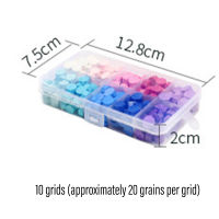 Sealing Wax Beads Set 600 PCS Multicolors Octagonal Wax Bead with Storage Case for Stamp Envelope Gift Wrapping LBShipping