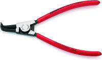 KNIPEX Tools - Circlip Pliers, External, 90 Degree Angled, Forged Tip, 3/4"-2 23/64" Shaft Dia. (4621A21), 6.75 , Black