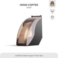 CAFEDE KONA Coffee Paper Filter Box - กล่องเก็บกระดาษกรองกาแฟ