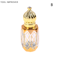 TOOL IMPROVER 6ml ขวดน้ำหอมรีฟิลสีทองขวดแก้วม้วน-บนขวดน้ำมันหอมระเหย