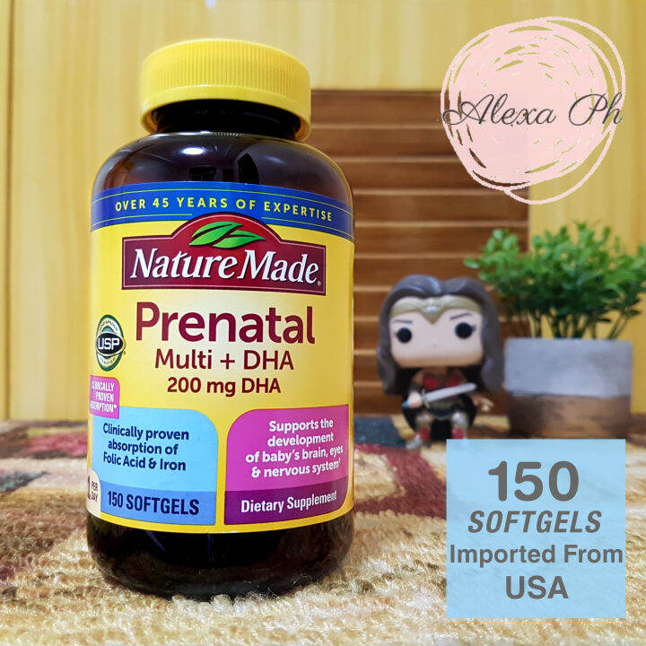 (EXPIRATION DECEMBER 2024) Nature Made, Prenatal Multi + DHA, 200 mg