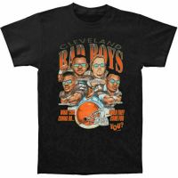 vintage t shirt  Cleveland Browns Bad Vintage 1994 Shirt Funny Black Cotton Tee Gift Men U3WI