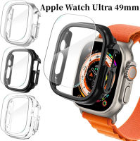 Apple Watch Ultra 49Mm Screen Protector ฝาครอบนาฬิกา + ตัวป้องกันหน้าจอสำหรับ Apple Watch Ultra Case หน้าจอ Hard PC เคสกันกระแทกสำหรับ Apple Watch 8 Ultra 49Mm Case