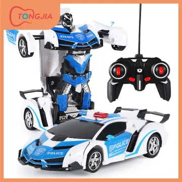 Refasy Kids Toys for Boy Girl Age 5-7,Deformation Robot Car Toys for Children Remote Control Transforming Robot Cars for Kids 8-13 Year Old Best