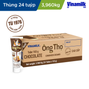 Thùng 24 Tuýp Sữa Đặc Có Đường Ông Thọ Socola _ Tuýp 165g