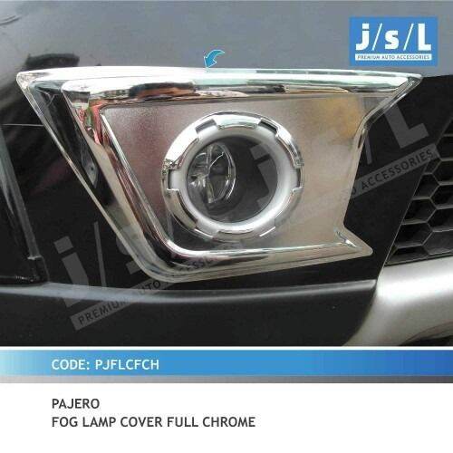 PROMO ONGKIR MURAH LB1/LB1/Ring Fog Lamp Full Chrome Mitsubishi Pajero