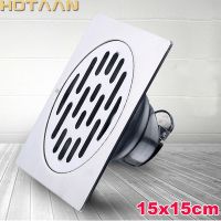 【cw】hotx Shower Drain Thick SUS 304  Floor Toilet Balcony Dedicated To prevent odor