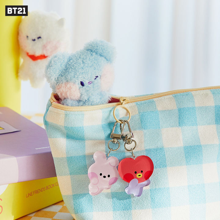 bt21-miniini-ชุดอะคริลิการ์ตูนพวงกุญแจจี้อะนิเมะสาวหัวใจน่ารักกระเป๋าเป้สะพายหลังจี้ของขวัญสำหรับสาวๆสายเพื่อน