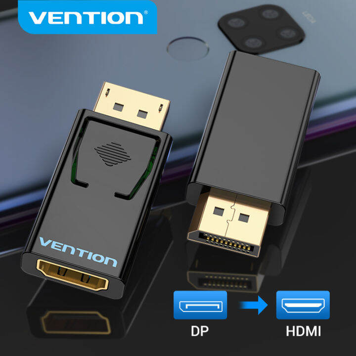 Vention Display Port To Hdmi Adapter K Hz K Hz P Hd Display Port Male To Hdmi Female