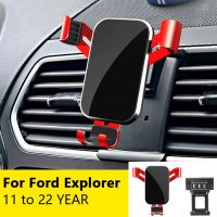 For Car Cell Phone Holder Air Vent Mount GPS Gravity Navigation Accessories for Ford Explorer 2011 to 2022 YEAR