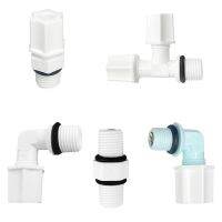 10 Pcs RO Water Purifier System Jaco Pipe Connectors Male Thread Straight Elbows Tee Fitting For Hose 1/4 O.D