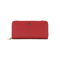 SHU LEATHER WALLET LUCKY COLOR RICH RED กระเป๋าสตางค์