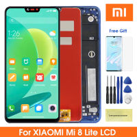 6.26 Mi 8 Lite หน้าจอที่มีกรอบ,สำหรับเหมาะสำหรับ Xiaomi Mi 8 Lite Mi8 Lite M1808D2TG จอแสดงผล Lcd Touch Screen เปลี่ยนหน้าจอที่มีกรอบ