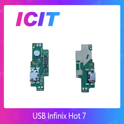Infinix hot 7 อะไหล่สายแพรตูดชาร์จ แพรก้นชาร์จ Charging Connector Port Flex Cable（ได้1ชิ้นค่ะ) สินค้าพร้อมส่ง คุณภาพดี อะไหล่มือถือ (ส่งจากไทย) ICIT 2020""