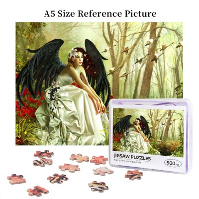 Swan Song Wooden Jigsaw Puzzle 500 Pieces Educational Toy Painting Art Decor Decompression toys 500pcs