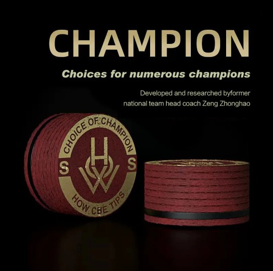 HOW Titan Tips S M H 14mm TipsPool Cue Tip/Snooker Cue Tip/Glue on Tip