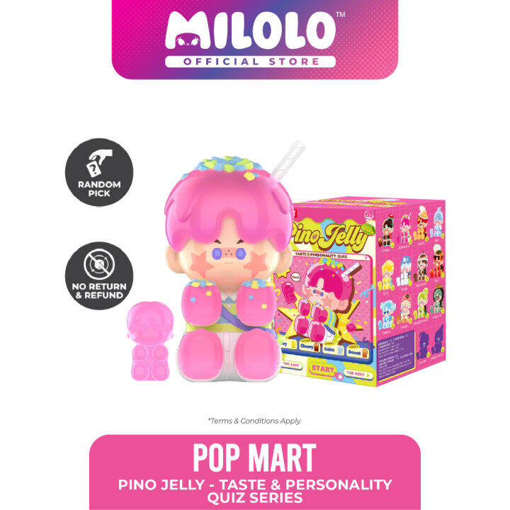 [milolo] Pop Mart Pino Jelly Taste & Personality Quiz Series Blind Box 