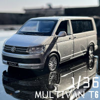 【RUM】1:36 Scale Volkswagen Multivan T6 Alloy Car Model diecast car Toys for Boys baby toys birthday gift car toys kids toys car model car Boys toys mo