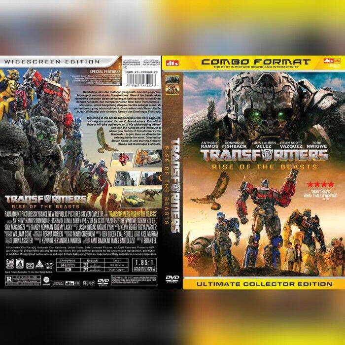 DVD Transformers Rise of the Beasts (2023) Lazada Indonesia