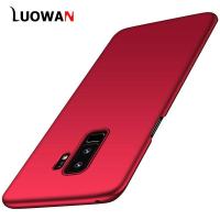 เคส LUWOAN Galaxy S9 Plus พลาสติกแข็งกันลื่นกันรอยขีดข่วนสำหรับ Samsung Galaxy S9 Plus