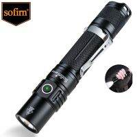 Sofirn SP31 V2.0 Powerful Tactical LED Flashlight 18650 XPL HI 1200Lm Torch Light Lamp With Dual Switch Power Indicator ATR