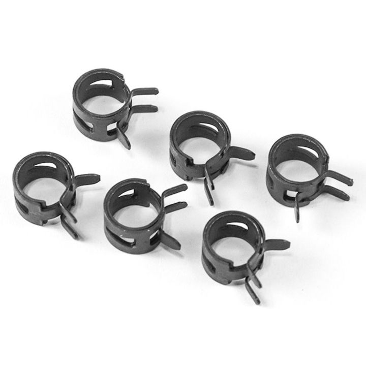 20pcs-lot-black-65mn-manganese-steel-elastic-buckle-5mm-27mm-pipe-hoop-tube-clamp-fastener-spring-clips