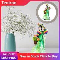 Teniron เครื่องประดับตุ๊กตาสไตล์เกาหลีตุ๊กตาเกาหลี Hanbok Dress Doll Model Decor