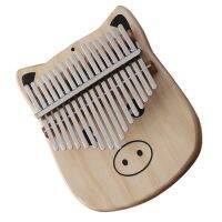 【YF】 Instrument Kalimba Musical 17-tone Practical Keys Cartoon Kid