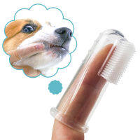 1 Pcs Super Soft Dog Toothbrushes Pet Finger Plush Toothbrush Dog Best Breath Care Tartar Tools Dog Cat Cleaning Supplies