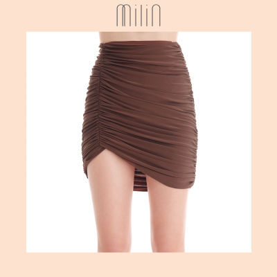 [MILIN] Ruched high waisted skirt กระโปรงทรงเอวสูงแต่งรูดด้านหน้า / Vernal Skirt