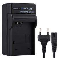 SmartPhonemall PULUZ EU Plug Charger with Cable for Canon NB-6L