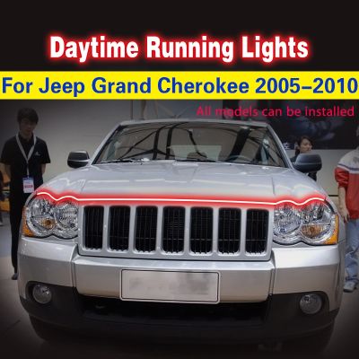 【CC】 Car Engine Hood Guide Bar Grand 2005-2010 Led Lights Strip