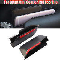 สำหรับ BMW Mini Cooper F56 F55หนึ่งรถด้านในด้านหน้าด้านหลังมือจับประตูที่วางแขนการจัดเก็บจัดระเบียบกล่องอุปกรณ์จัดแต่งทรงผม