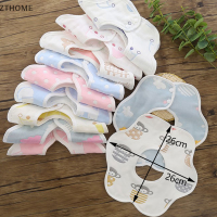 ZTHOME Baby bibs 360องศา Rotation gauze ผ้าผ้าพันคอผ้าพันคอผ้า Soft newborn Baby Stuff