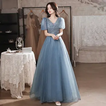 Royal bluenavy sparkly beaded lace ball gown weddingprom dress with  glitter tulle  various styles