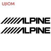 UJIOM สติกเกอร์ป้องกันรอยขีดข่วน,ตกแต่งตู้เสื้อผ้าสติ๊กเกอร์ไวนิลติดรถยนต์สำหรับลำโพงเครื่องเสียงอัลไพน์เสียงเครื่องขยายเสียงสเตอริโอกันน้ำ