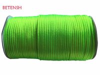 【YD】 3mm Nenon Rattail Cord 120m/roll Jewelry Accessories Thread Macrame Rope Beading  String