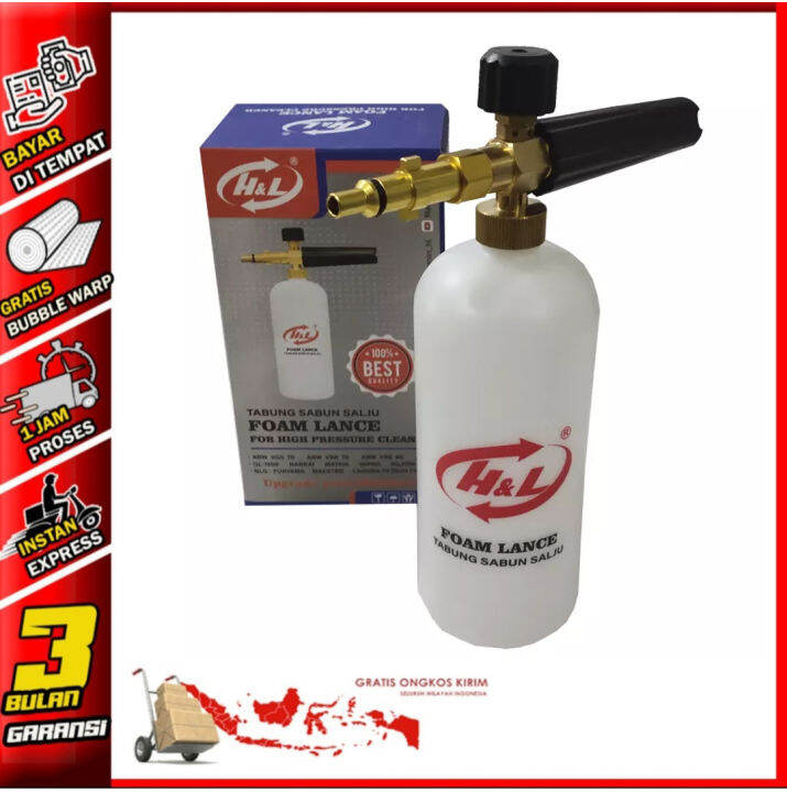 H L Foam Lance Botol Sabun Salju Snow Wash Foam Lance H L Snow Wash H L Tabung Salju