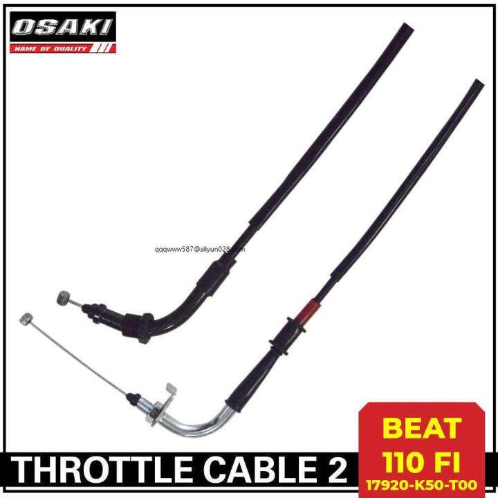 Throttle cable outboard throttle body xrm 125 Throttle controller myvi BEAT 110 Fi version 1 2