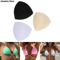 【CW】 Swimsuit Padding Inserts Foam Triangle Sponge Pads Chest Cups Breast Bra Bikini Inserts Chest Pad Women Clothes Accessories