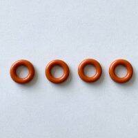 โอริงหัวฉีด HONDA (สีส้ม) O-Ring VITON แท้  4ชิ้น 1ชุด ขนาด 14.5mmx7.5mmx3.5mm  ทนต่อความร้อน ทนต่อการกัดกร่อน