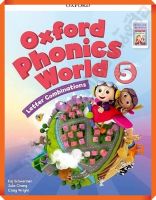 หนังสือเรียน Oxford Phonics World 5 Students Book with app pack(มีโค้ดด้านใน)/9780194750585 #OXFORD