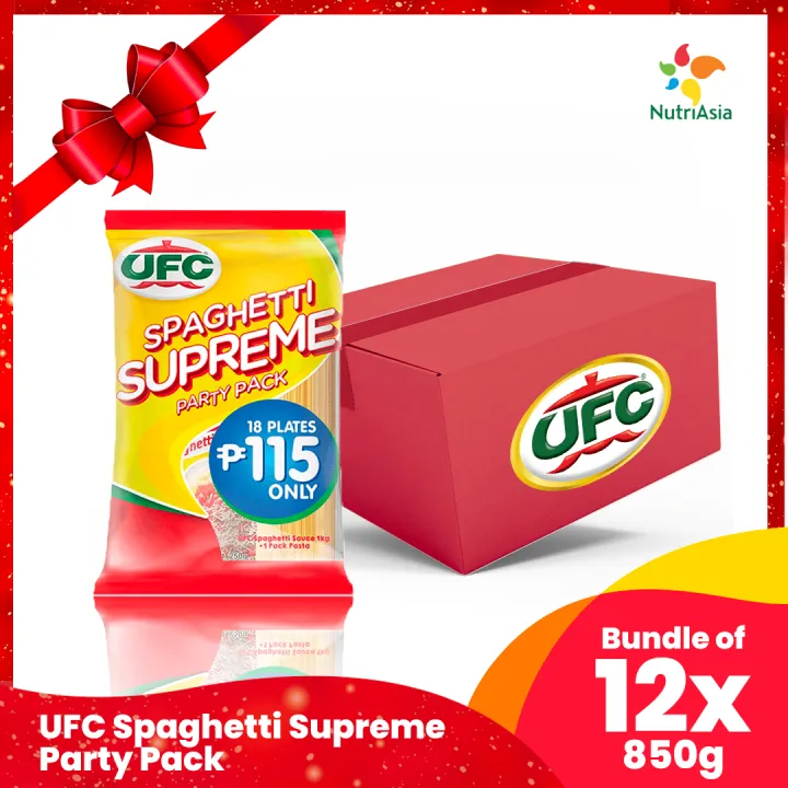 UFC Spaghetti Supreme Party Pack Bundle of 12 | Lazada PH