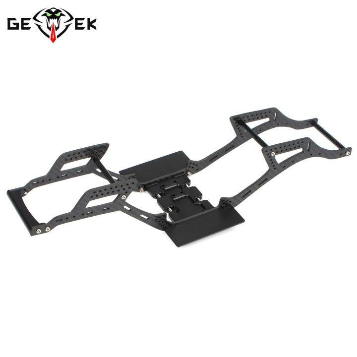 Carbon Fiber LCG Chassis Kit For 1/10 RC Crawler SCX10 II Element